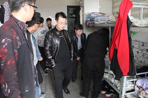 机械工程系员工宿舍安全大检查